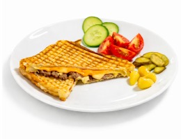 Cheddarlı Kavurmalı Tost 